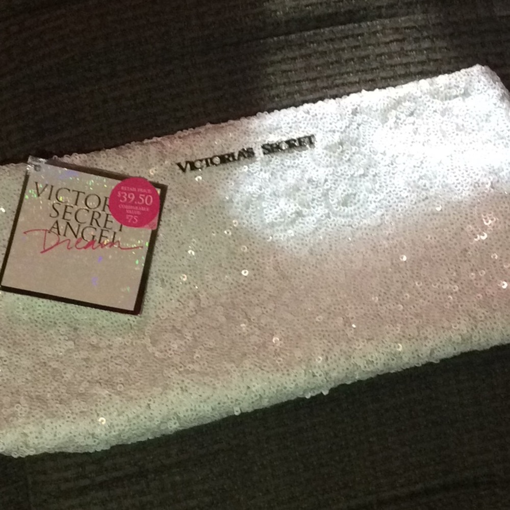 Victoria Secret sequin clutch